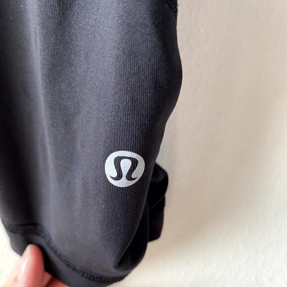 Lululemon Seek the Heat Crop Leggings Black 6 - Picture 2 of 10